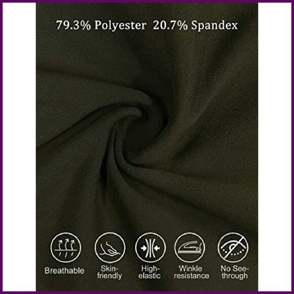 Bootcut Yoga Pants with Pockets, 4-Way Stretch, Mid-Rise, Flared Leg - Picture 7 of 8